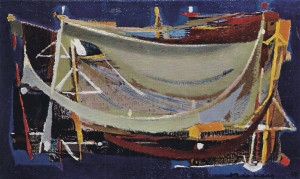 1953 Avant la nuit, huile sur toile