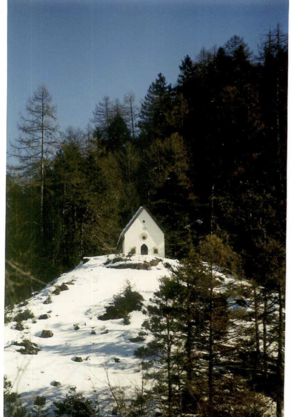 1966 Chapelle de la peste à Dormitz Tirol – Restauration Théo Kerg