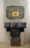 1963 Q-jaune le solitaire, œuvre tactiliste, 113 x 65 cm