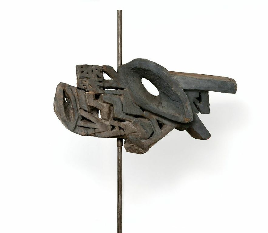 1963 L’Oiseau béton, oeuvre exposée au Cercle-Cité en 2013-2014