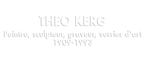 Théo Kerg (Paris vers 1970) Photo: Katja Klatt (Galerie Pixis)