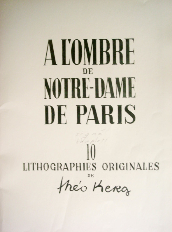 1947  Paris 00, Théo Kerg, 10.11.1947, Alfred Frossard Porrentruy