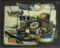 1951 Bateaux, huile sur toile, 41 x 33 cm, 6F