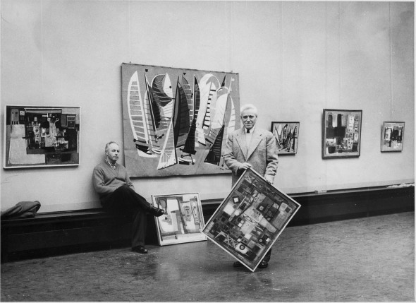 Exposition Théo Kerg au Von der Heydt Museum Wuppertal 1955