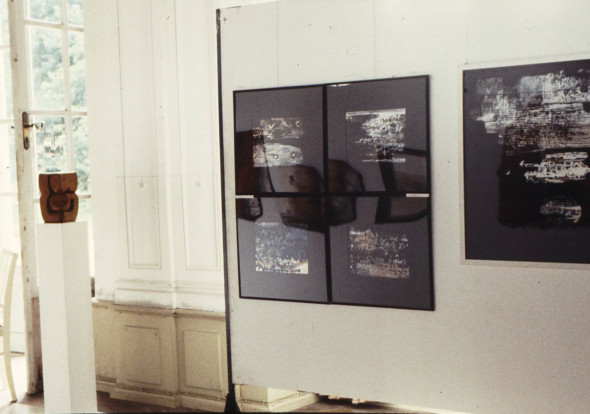1981 Exposition au Musée des Beaux-Arts de Moutier, dessins tactilistes