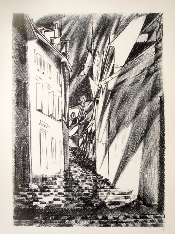 1947  Bâle 05, Vers l’au-delà, litho, 1.10.1947